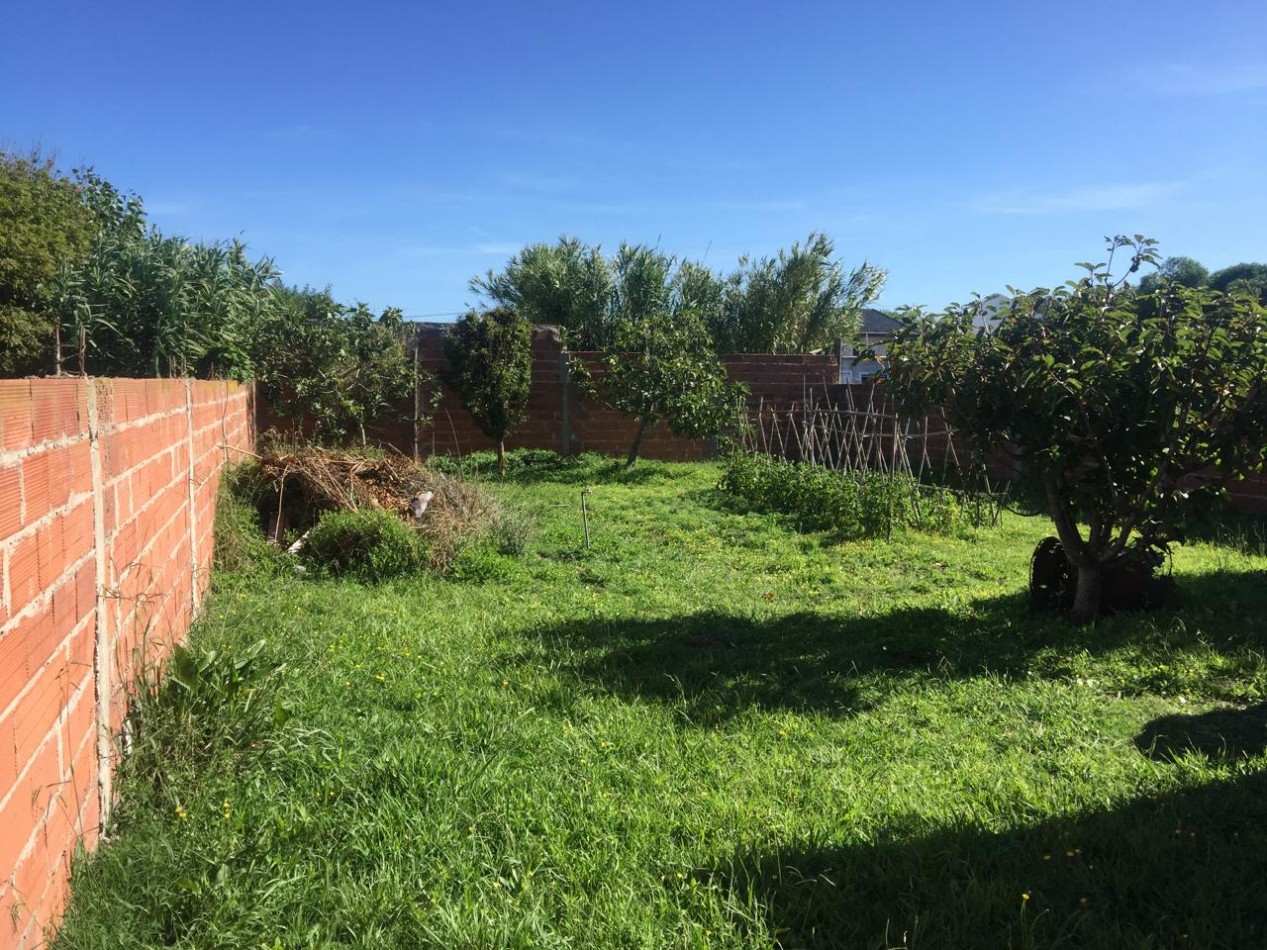 EXCELENTE CHALET A LA VENTA 3 AMBIENTES- MAS UN QUINCHO DE 60 METROS- FRUTALES- ESCUCHA OFERTA!!! PERMUTA POR MENOR VALOR