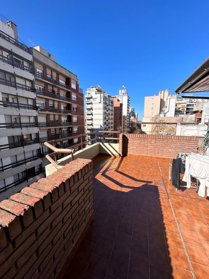 VENTA DEPARTAMENTO DE 1 AMBIENTES CON HERMOSA TERRAZA- 11 DE SEPTIEMBRE 3100- COCHERA MUY COMODA