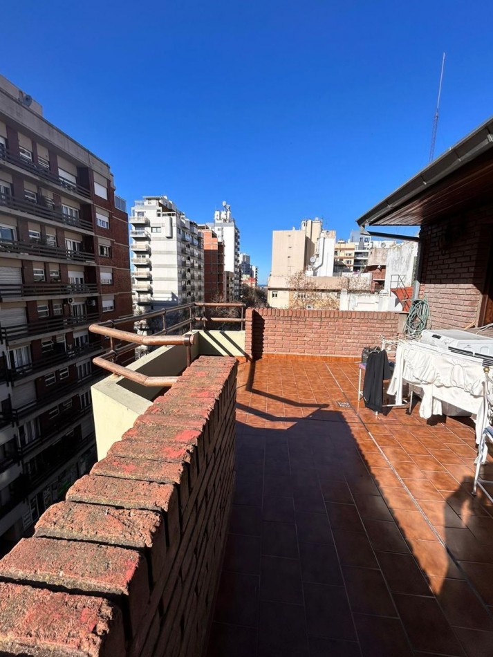VENTA DEPARTAMENTO DE 1 AMBIENTES CON HERMOSA TERRAZA- 11 DE SEPTIEMBRE 3100- COCHERA MUY COMODA