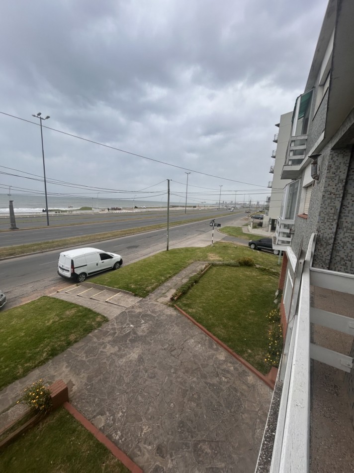 Venta departamento de 2 ambientes con vista al mar y cochera en Felix U Camet esquina Aguirre