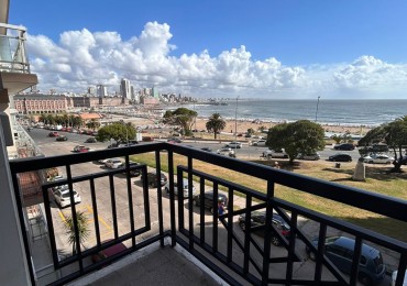 EXCELENTE DEPARTAMENTO DE 3 AMBIENTES CON DEPENDENCIA DE SERVICIO Y COCHERA- ZONA TORREON- VISTA PLENA AL  MAR